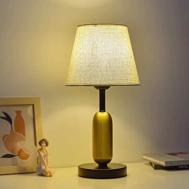 USB 야간 조명 레트로 빈티지 LED 책상 램프, 북유럽 침대 옆 홈 룸, 호텔 장식, 침실 분위기 테이블 램프