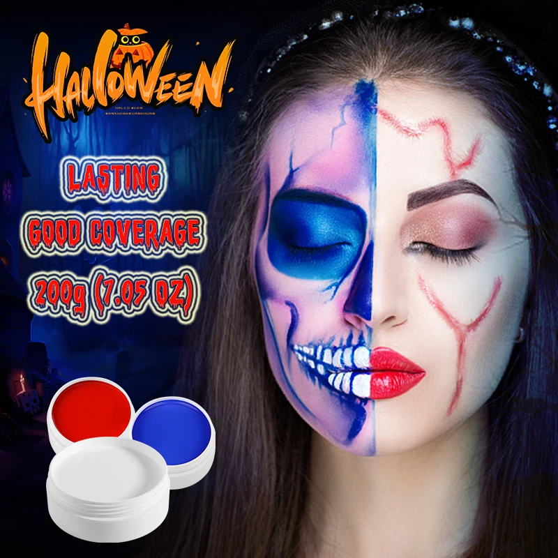 FRCOLOR 1 Set Paint Face Paint Pallet Cosplay Face Paint Oil Clown Cosplay  Makeup Kit Face Kits Makeup Paint Water Soluble Face Paint The Face Makeup