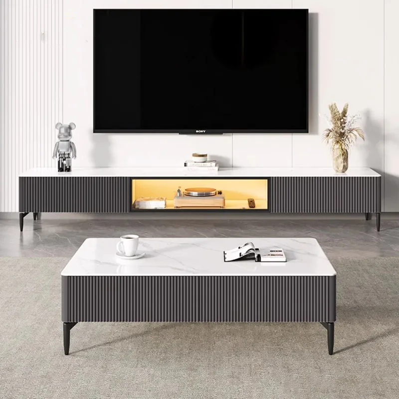 Comò Tv Stand Piedistallo Console Mobile Tv Unit Cassetti Soggiorno Monitor Intrattenimento Szafka Pod Telewizor Furniture