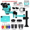 RF4 Trinocular Stereo Microscope Set 360 ° Rotation Articulating Arm Stands Phone Soldering PCB Repair RF7050TVPRO-F019 2