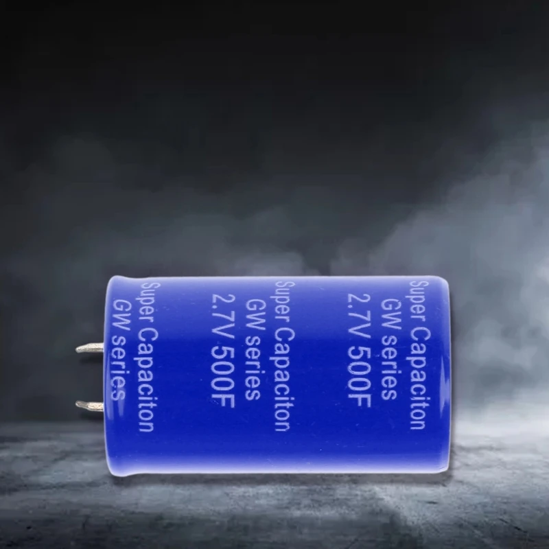 2.7V 500F Super Capacitor Volume 60x35mm Vehicle Rectifier Ultracapacitor Electrical Components