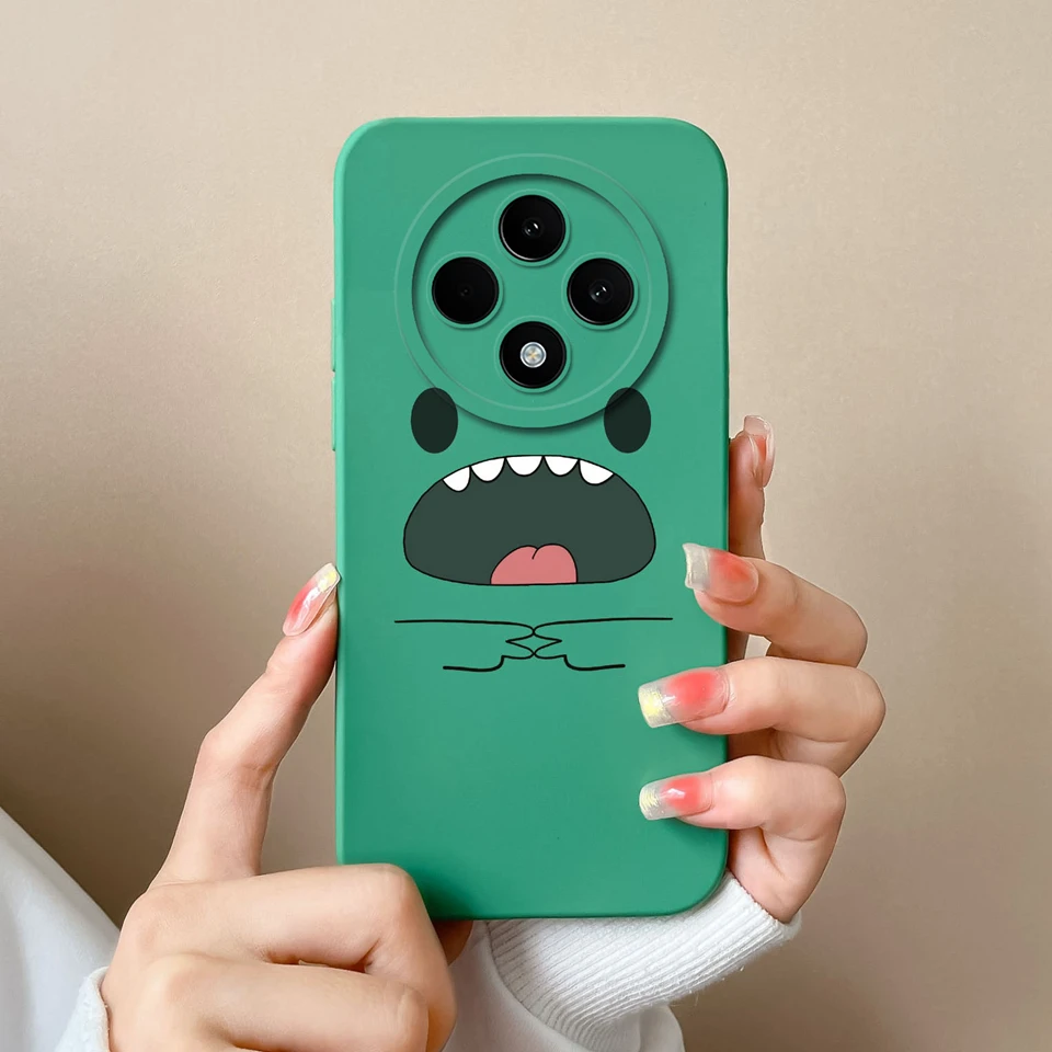 Colorful Love Heart Liquid Shockproof Antifouling Soft Shell Case