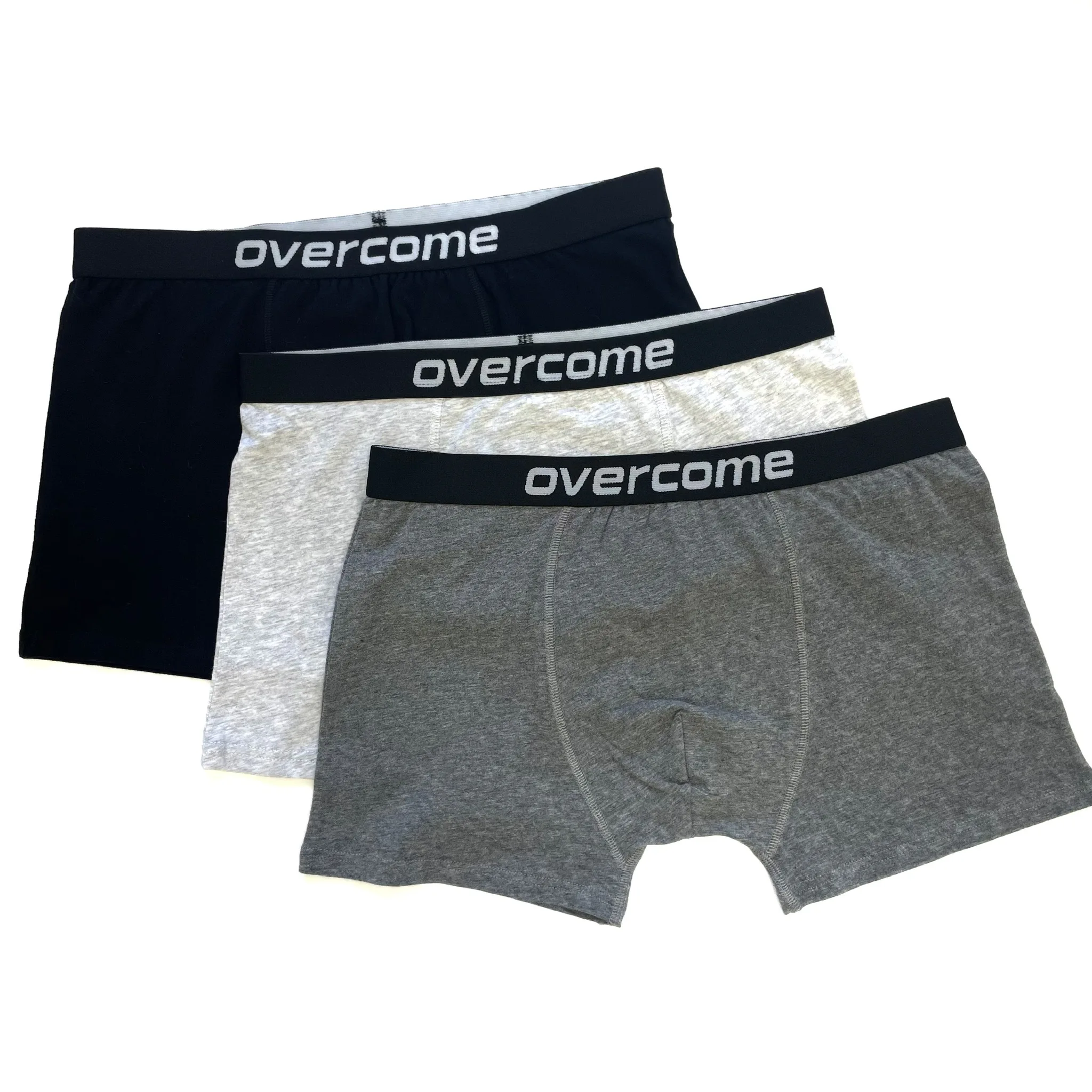MaleCottonSolidGreyUnderwearBoxerMenHommeUnderpantsPanties
