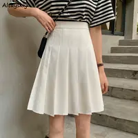 Skirts Pleated Women High Waist Summer Knee-length Preppy Style Harajuku Y2k Hot Sale Street School Cosplay Casual Female Faldas 1