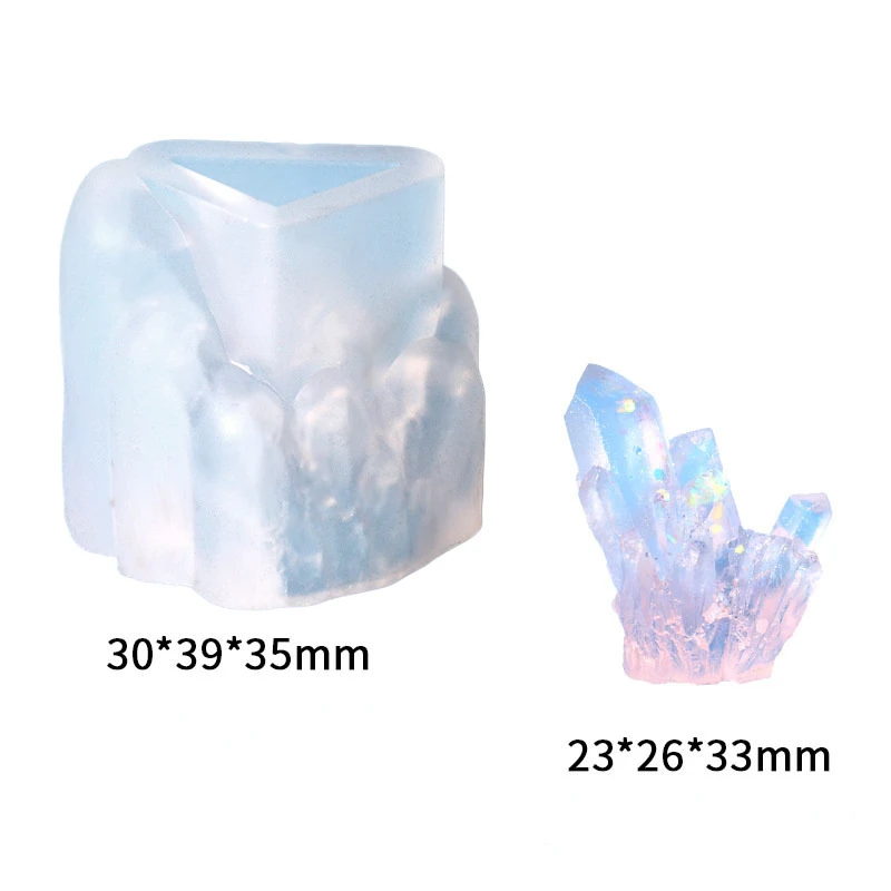 Crystal Cluster Resin Mold, Natural Crystal Silicone Mold, Quartz Gem Stone Epoxy  Resin Mold, Mold for Crystal, Gem Crystal Mold -  Denmark