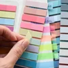 1000/2000 Sheets=5/10Packs of European Retro Colors,Fluorescent Colors,And American Retro Colors,PET Transparent Sticky Notes,In 1