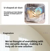 Smart Pet Dryer Box, Fully Automatic Ultra-Quiet Cat Dog Hair Dryer, 360° Thermostatic Drying Cabinet for Home Grooming 4