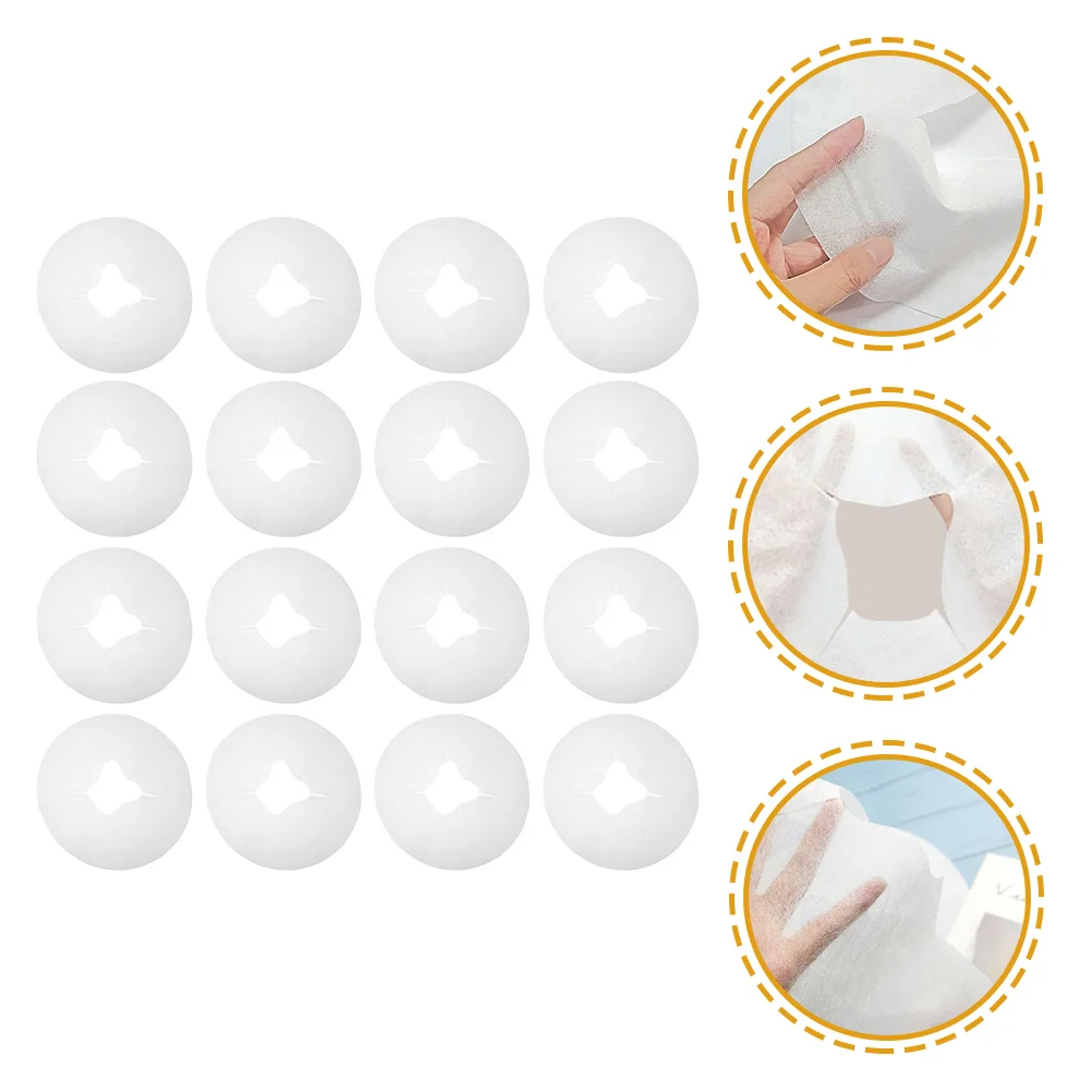 

200Pcs/100pcs Beauty Salon SPA Massage Cushion Disposable Massage Headrest Pads Face Hole Pillow Cover Face Towel 28.5x28.5cm