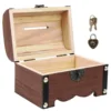 Piggy Bank for Adults Large Vintage Treasure Chest Bunny Toys Watch Kids Lockbox 1