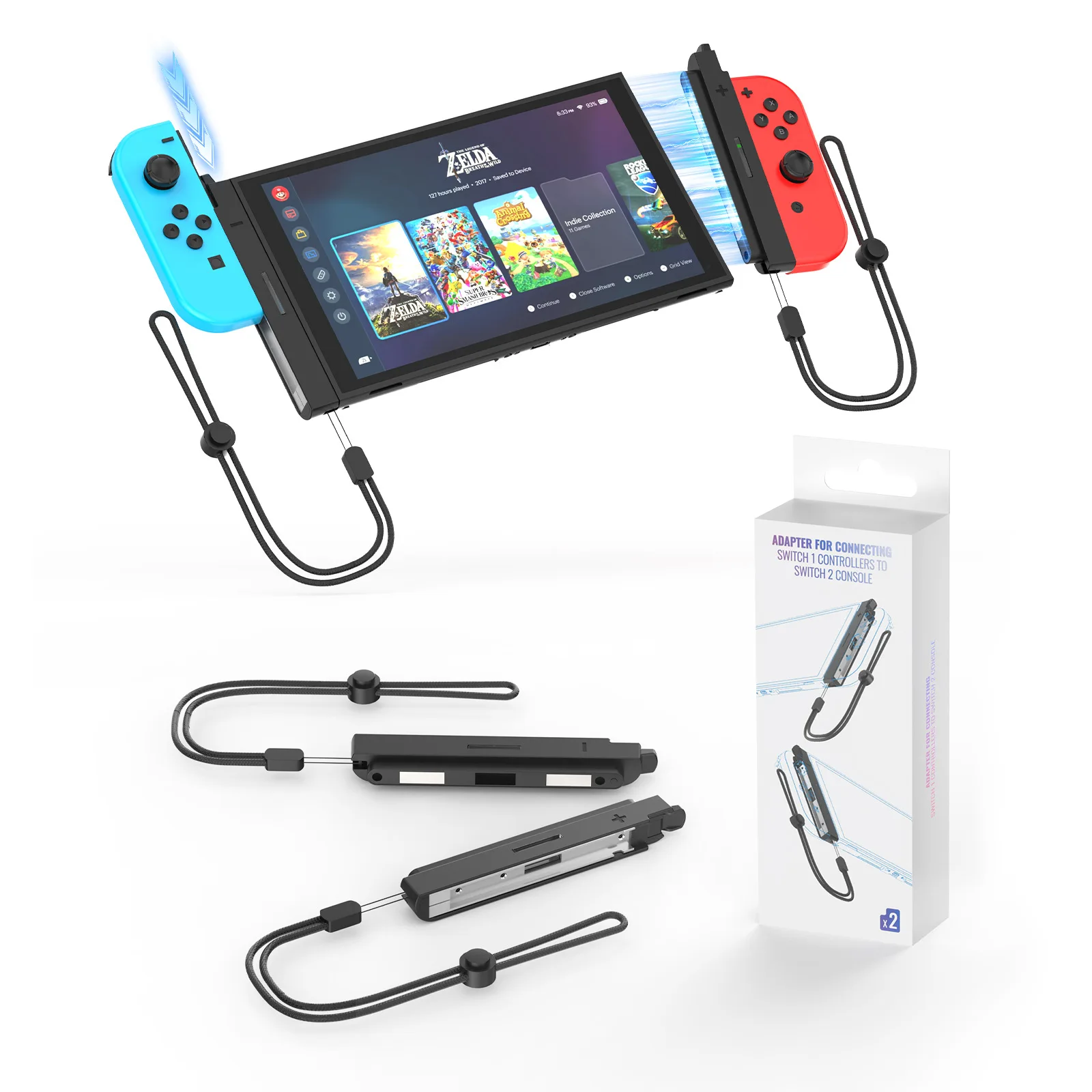 JYS-NS2327 for Switch First Generation Handle Adapter for Switch 2