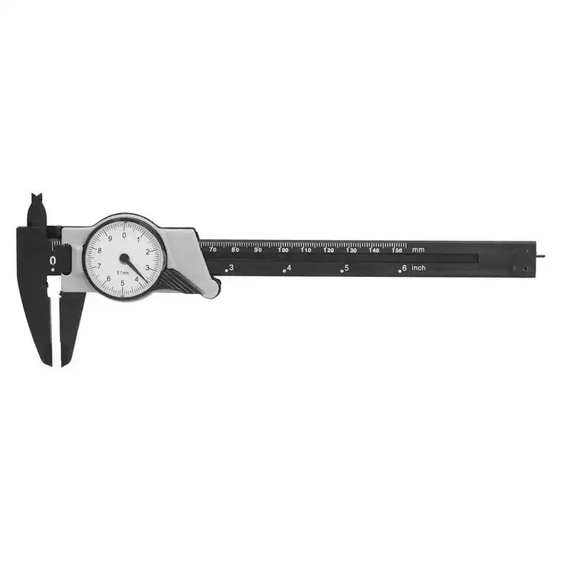 0-150mm-Dial-Caliper-Vernier-Caliber-Measuring-Tool-Micrometer-Ruler ...