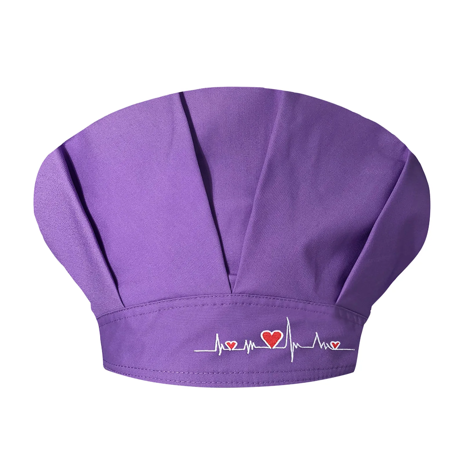 Chef Hat Unisex Bouffant Kitchen Catering Oil Proof