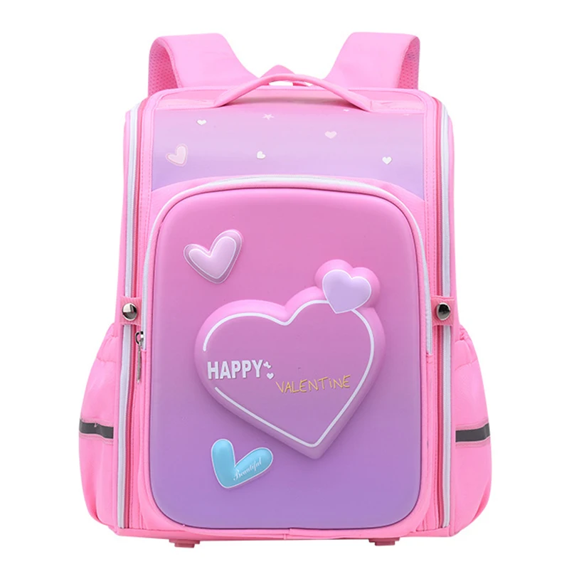 

New 3D Cute Orthopedic School Bags For Girls Boys Cartoon Dinosaur Backpacks Kids High Capacity Waterproof 1-6 Grade School bag