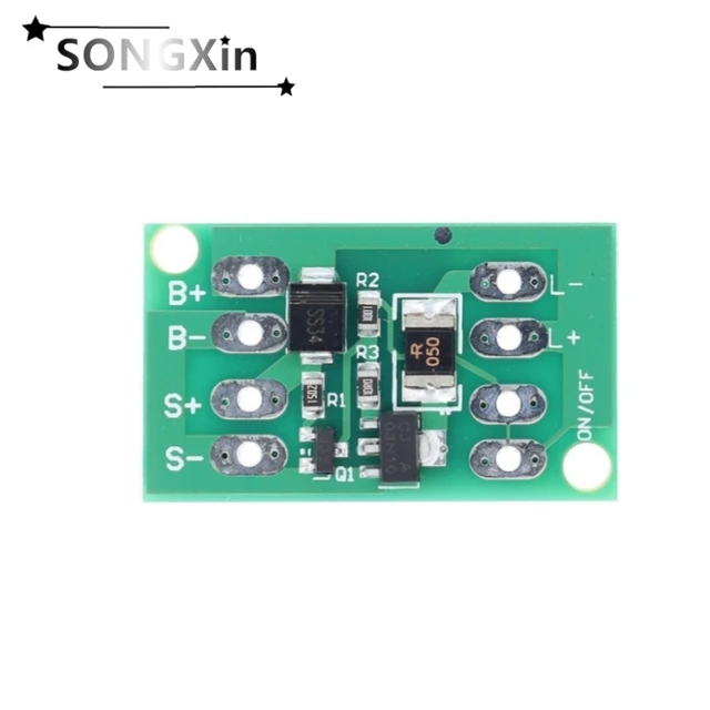 1-10P Automatic Solar Panel Battery Charger Board Night Light LED Lamp Control Switch Battery Charger Charging Controller Module 3