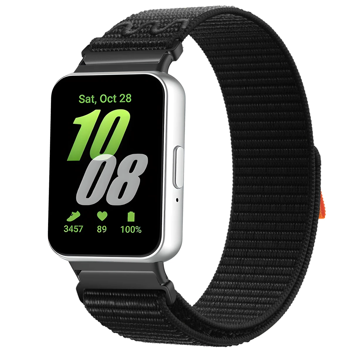 Breathable Sport Nylon Loop Strap for Fitness Tracker - Adjustable Replacement Band