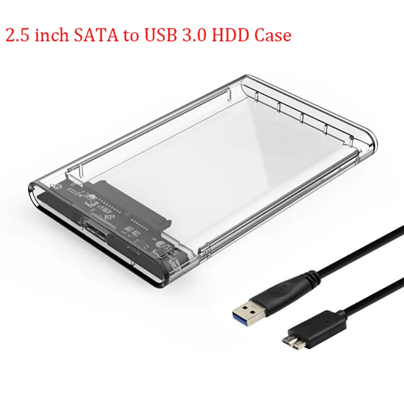 Harddisk Boxs USB 3.0 to SATA III Hard Disk Case 2.5 Inch HDD SSD Shell External Enclosure Hard Drive Disk Box External HDD Case