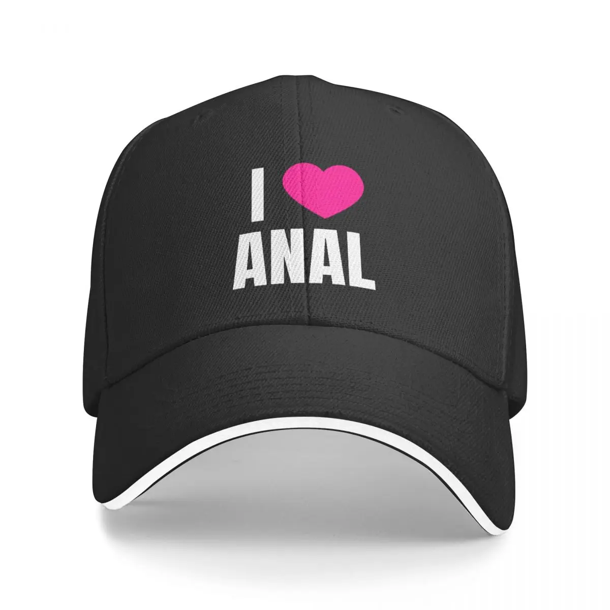 I Love ANAL Baseball Cap Solid Cotton Adjustable Baseball Hat Casquette