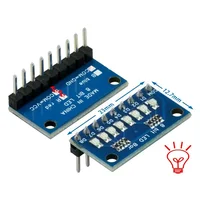 3-24V 8 Bit Blue/Red Common anode/cathode LED indicator Module Breadboard starter kit Board for MCU ARM 3d printer UNO MEGA2560 - Image 3