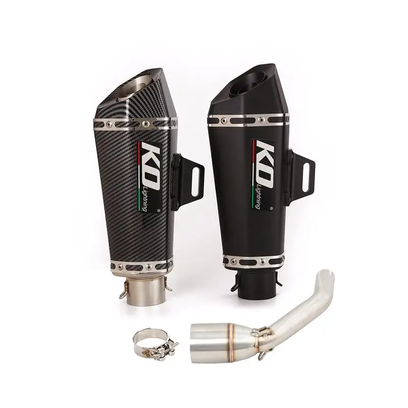 

Для Honda MSX125 MSX125 SFGROM125 GROM125 SF 2021-2023 глушитель выхлопной трубы мотоциклетная средняя Соединительная труба скольжения на 51 мм