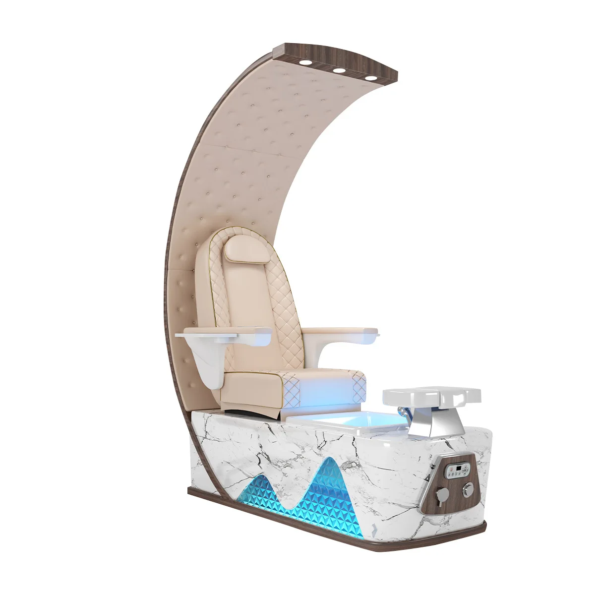 Nail Chair Multifunctional Foot Soaking Sofa Spa Foot Eyelashes