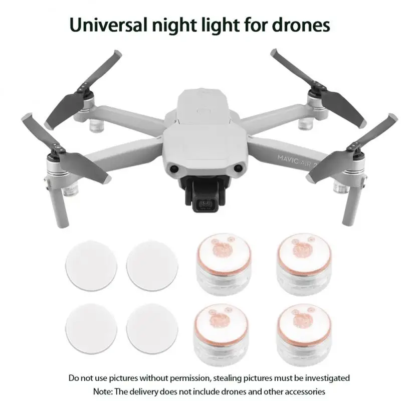 Drone Flashing Lights UAV Mini Small Exquisite High Brightness UAV Universal Night Light Motorcycle Flash Navigation Lamp