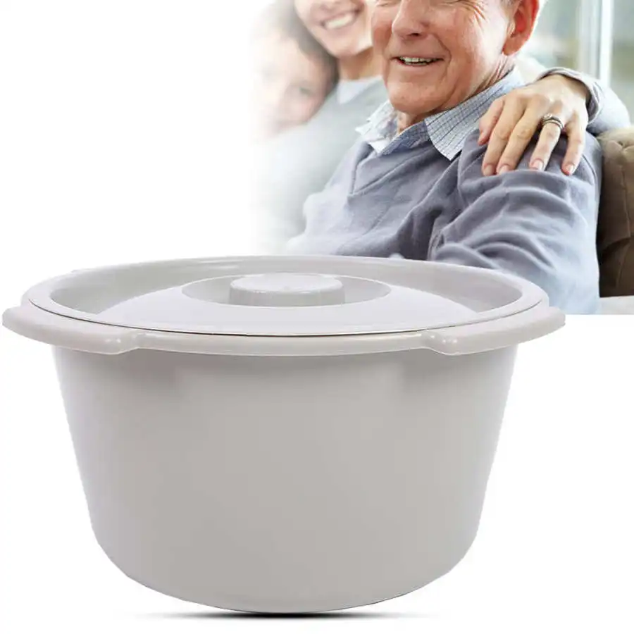 

Commode Pail Portable Thickening Commode Pail Toilet Chair Bucket for The Elderly Maternal Elderly Disabled