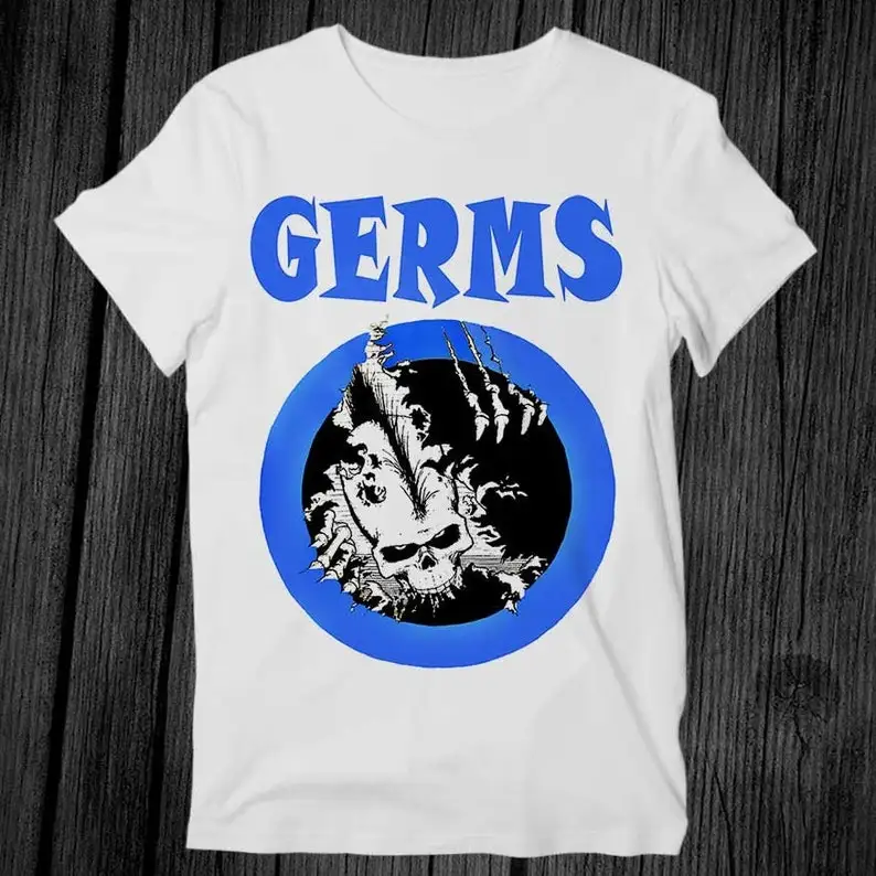 

The Germs Rock Punk T Shirt Unisex Adult Mens Womens Gift Cool Music Fashion Top Vintage Retro Tee G319