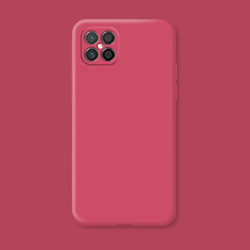Shockproof TPU Liquid Silicone Protective Phone Back Cover -