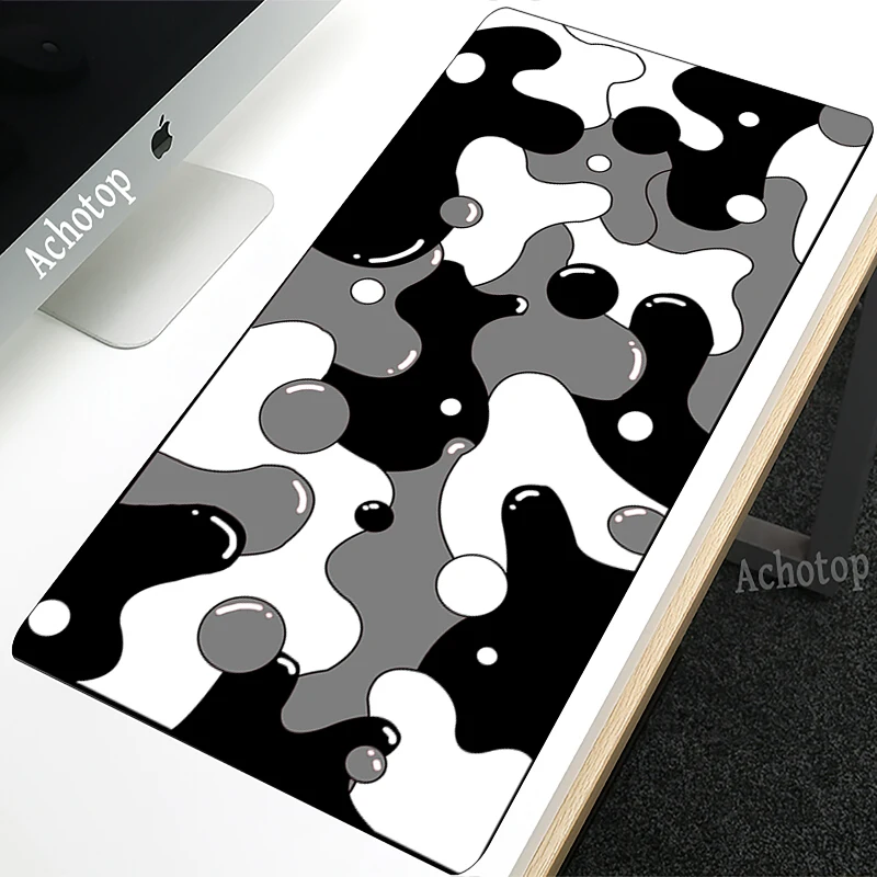 Grande Abstrato Líquido Gaming Mouse Pad Computador Mousepad Tapete Gamer Art pc Desk Mat 900×400