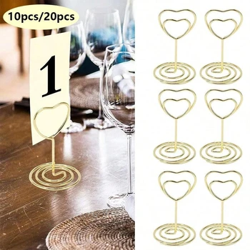Heart Table Card Holders 1