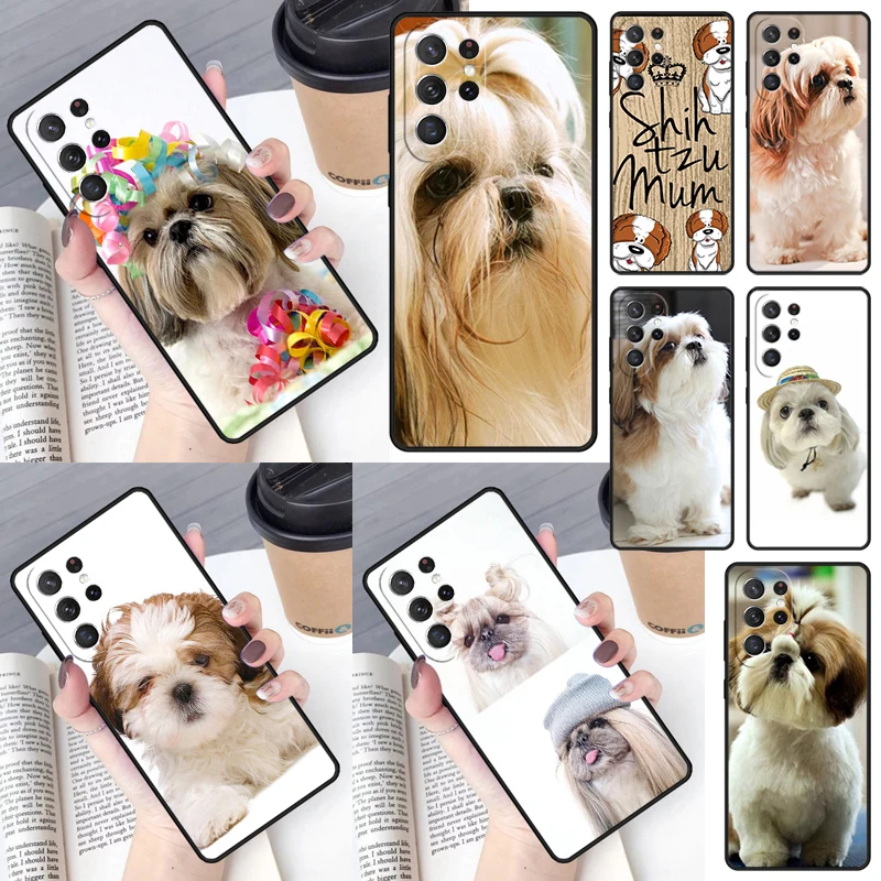 Чехол Shih Tzu Shitzu для Samsung Galaxy S23 Ultra S22 S20 S21 FE S8 S9 S10 Plus Note 10 20 Ultra, чехол для телефона