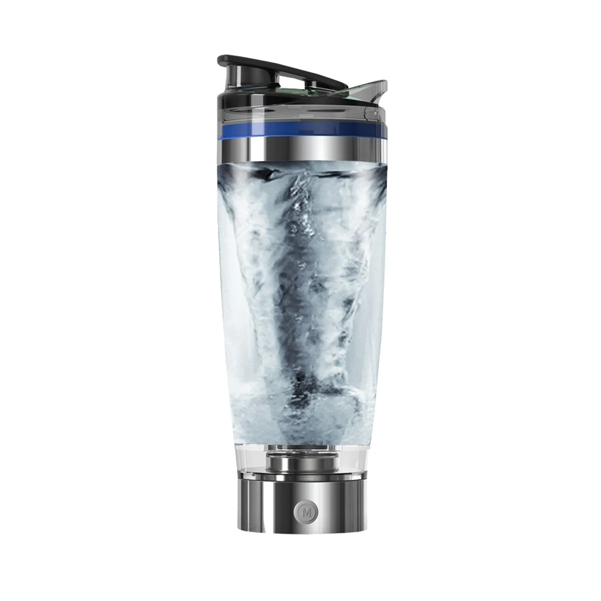 Shaker Elettrico Bottiglia In Acciaio Inox Usb Ricaricabile Portatile Self Stiring Mixer Per Caffè Succo Di Latte Miele Vortex Protein Blender