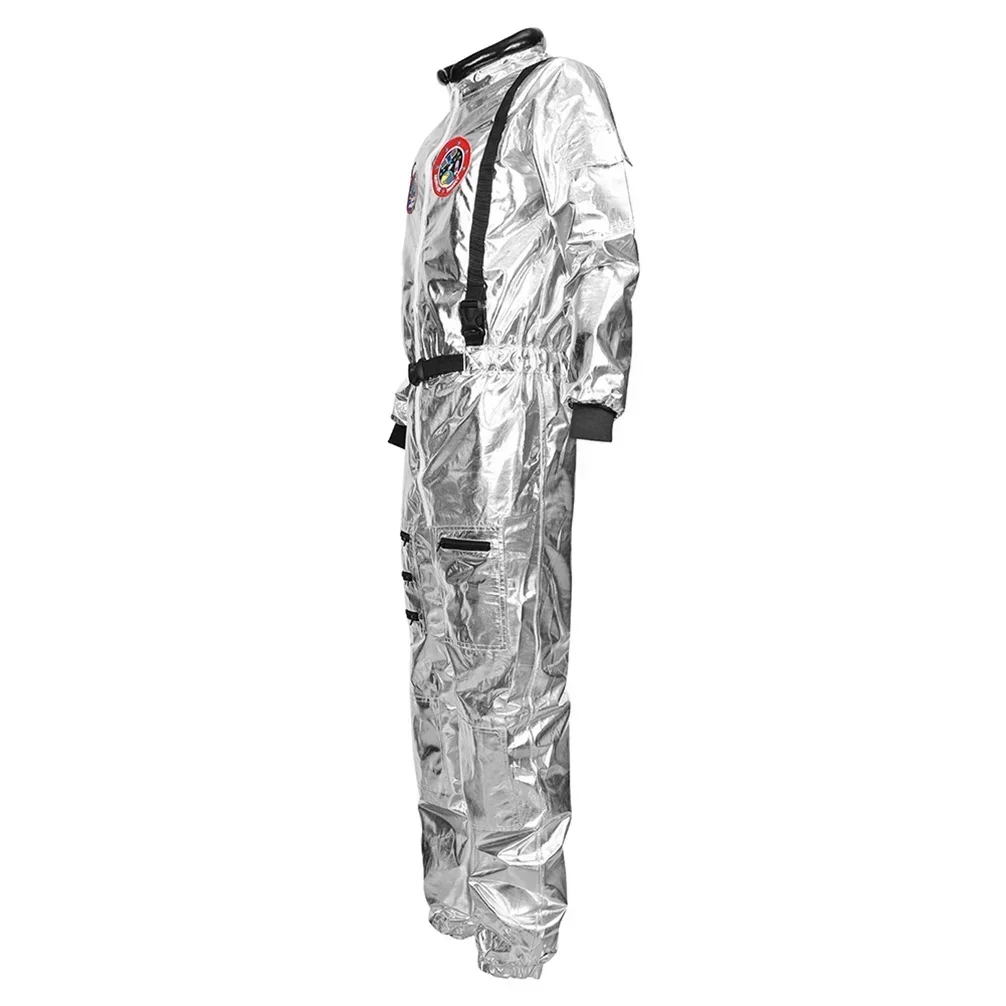 Astronaut Costume Men Spaceman Fantasy Coverall Astronaut Costumes Adult Space Halloween Cosplay Jumpsuit Party Night Outfit cosplay costume men festival costume set