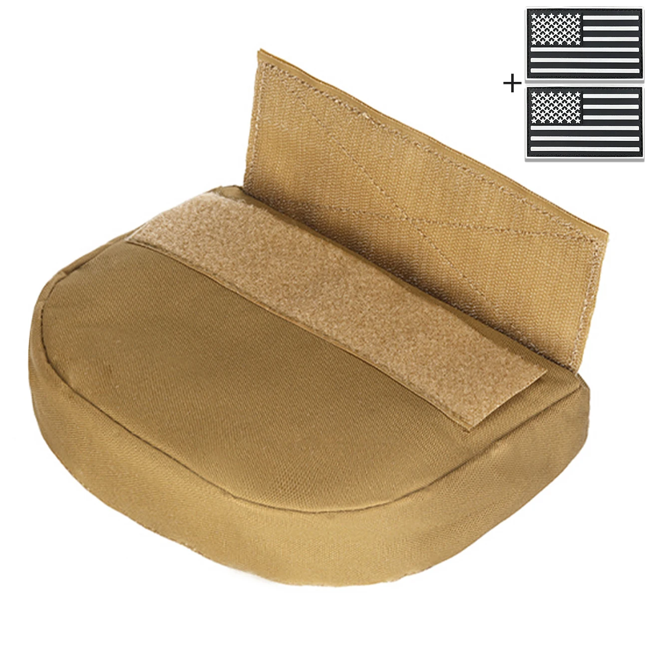 Borsa portaoggetti da caccia per esterni, borsa multifunzionale per accessori con apertura a cerniera Magic Sticky che può essere attaccata al gilet da caccia - immagine 3