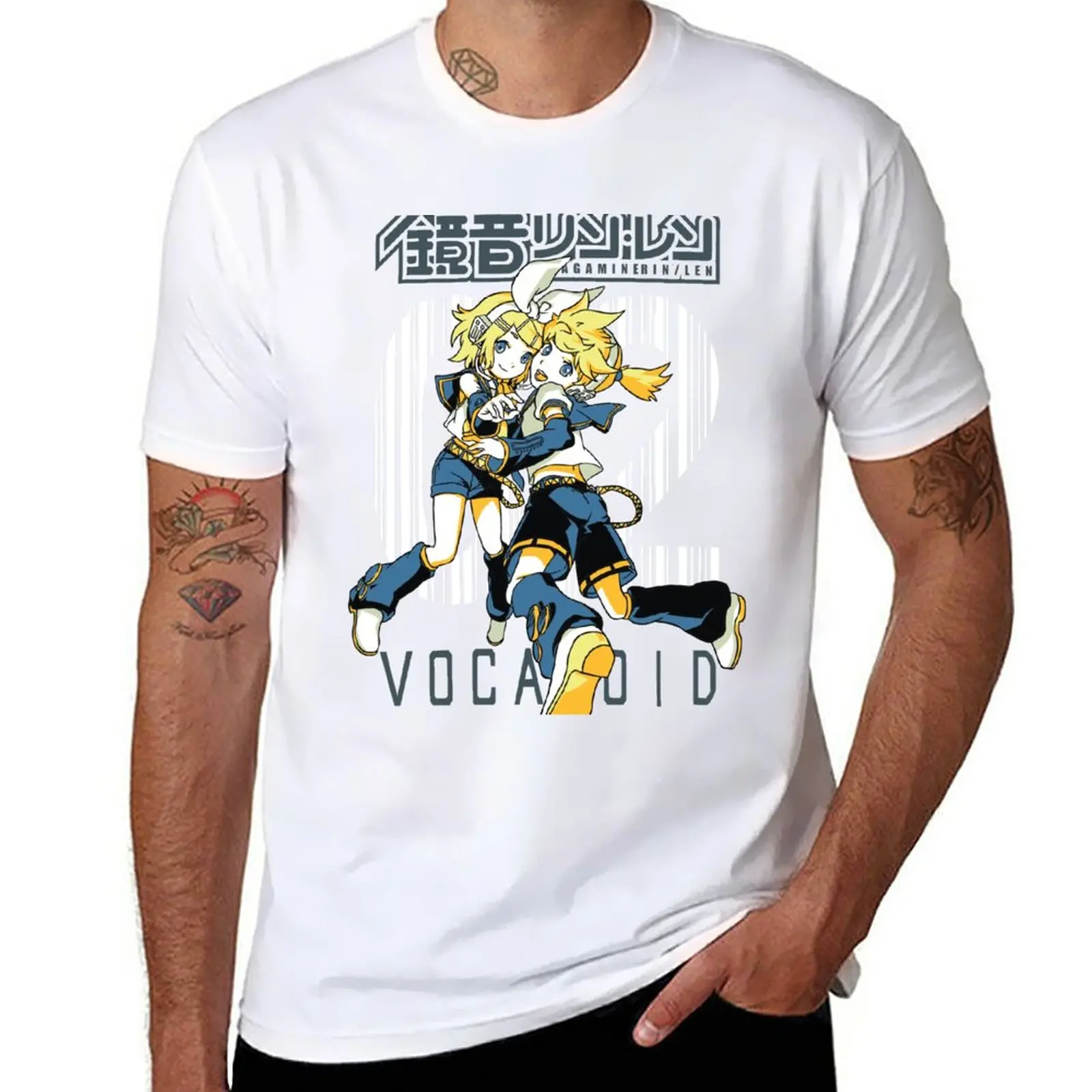 

Rin Lin 2 T-Shirt kawaii clothes plus size tops shirts graphic tees sports fans mens graphic t-shirts anime