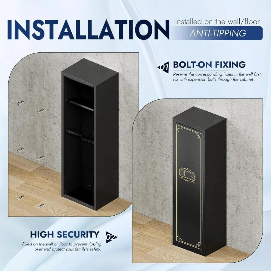 Biometric Rifle Gun Cabinet 6