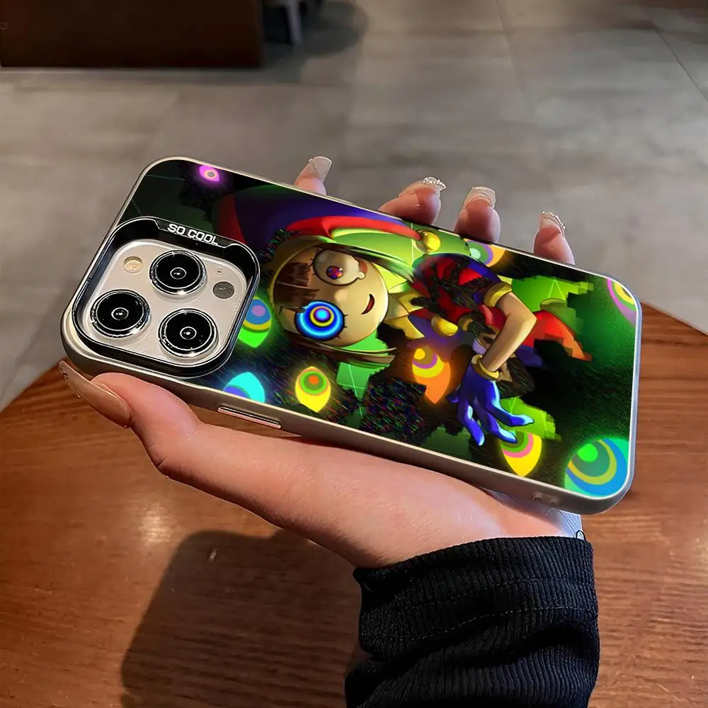 Sleek Silver Circus Phone Case