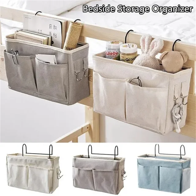 afdg Nachttischtasche, Aufbewahrungstasche für Bett, hängende Tasche für  Sofa, Organizer für Nachttisch, Telefon, Fernbedienung, Tagebuch, Stift,  Zeitschrift, Lunnetten (Braun) : : Küche, Haushalt & Wohnen