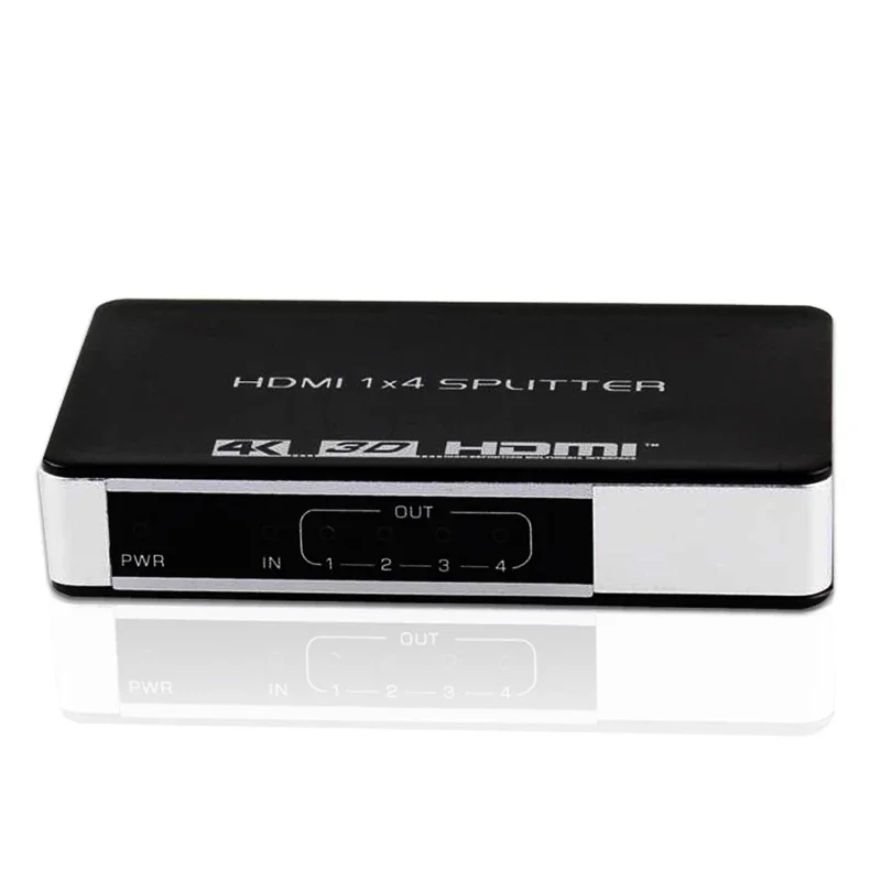 

3D 4K HDMI Splitter HD 1080p HDMI 1x2 1x3 1x4 Splitter Video Display Converter for PS3 PS4 PS5 PC Output To TV Monitor Projector