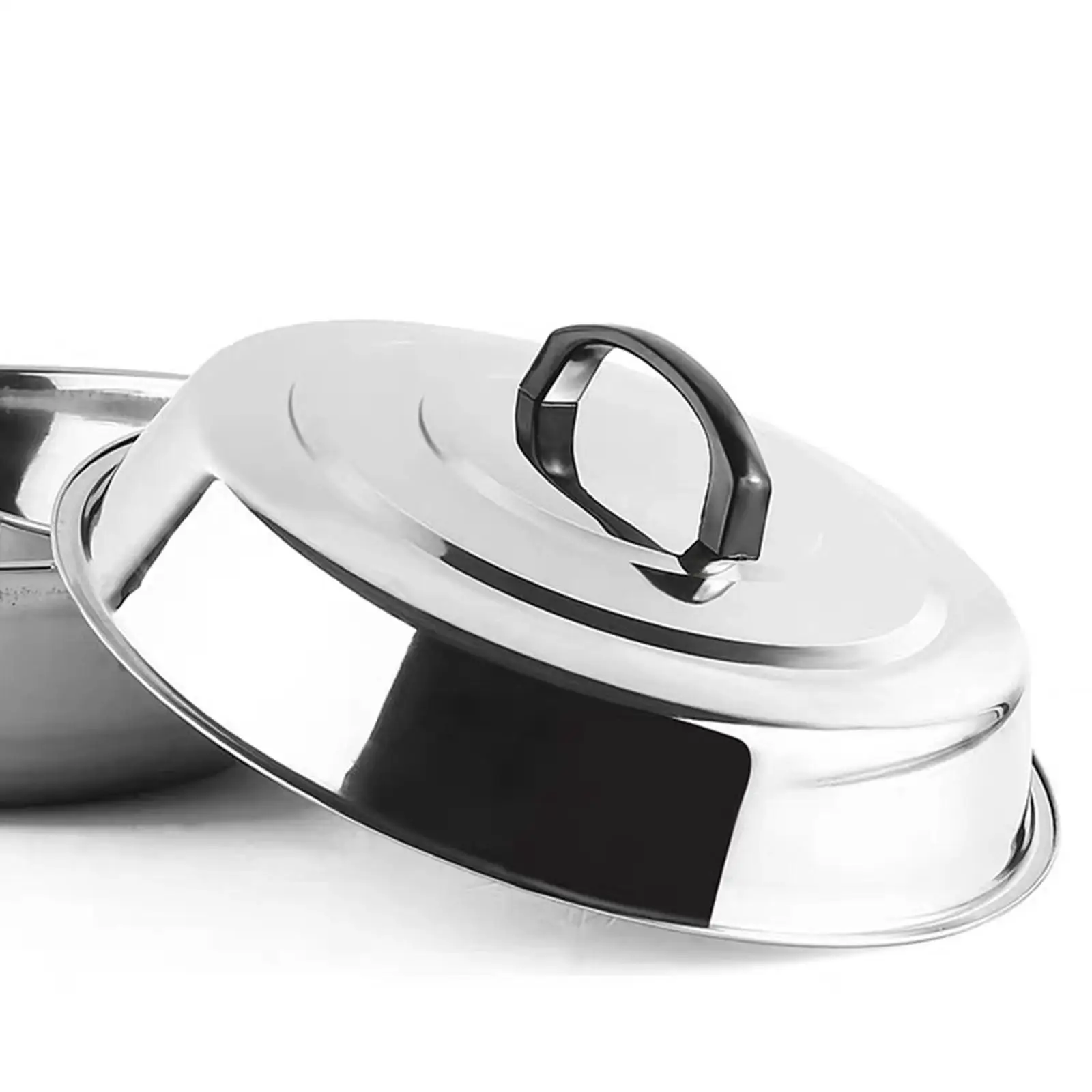 Skillet Lid Durable Bakeware Pot Anti Scald 36cm Multipurpose Household Frying Pot Replacement Cover for Kitchen Griddle Cheese