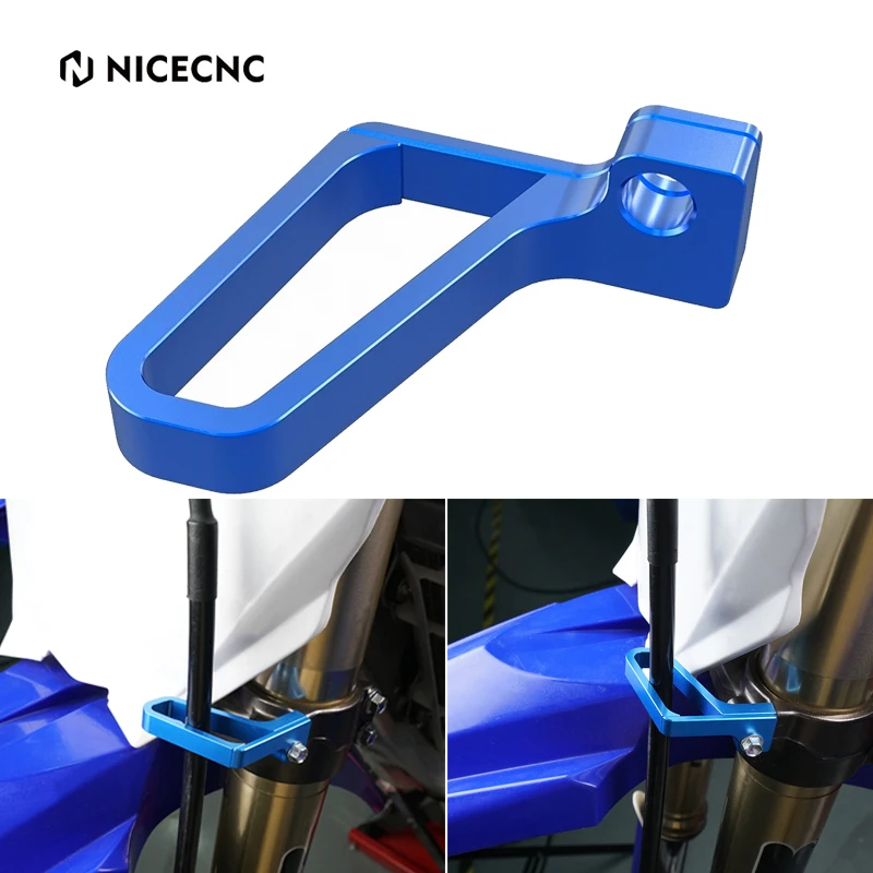 FrontBrakeHoseLineClampGuideHolderForYamahaYZ250FYZ450F2004