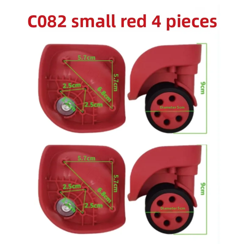 Universal Lage Wheel Replacement for W040 JL093 JL0932 Wheels Travel Suitcase Universal No Brand Registered Trademark