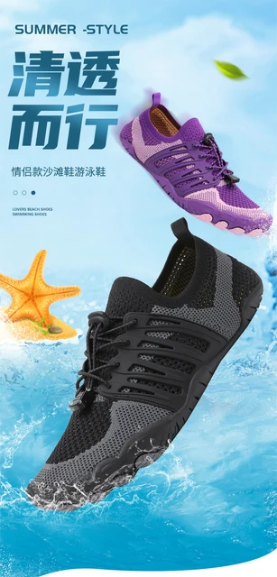 Scarpe Acquatiche SAGUARO Unisex - Antiscivolo, Comode Per Spiaggia, Nuoto E Sport Acquatici - Foto 8