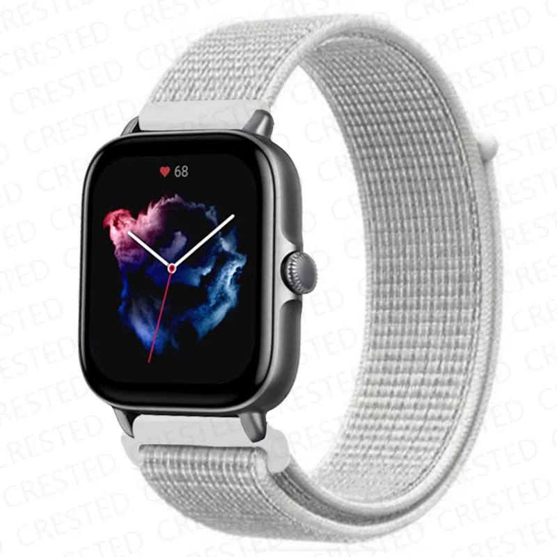Nylon Sport Watch Band Bracelet - 20mm/22mm Adjustable Strap