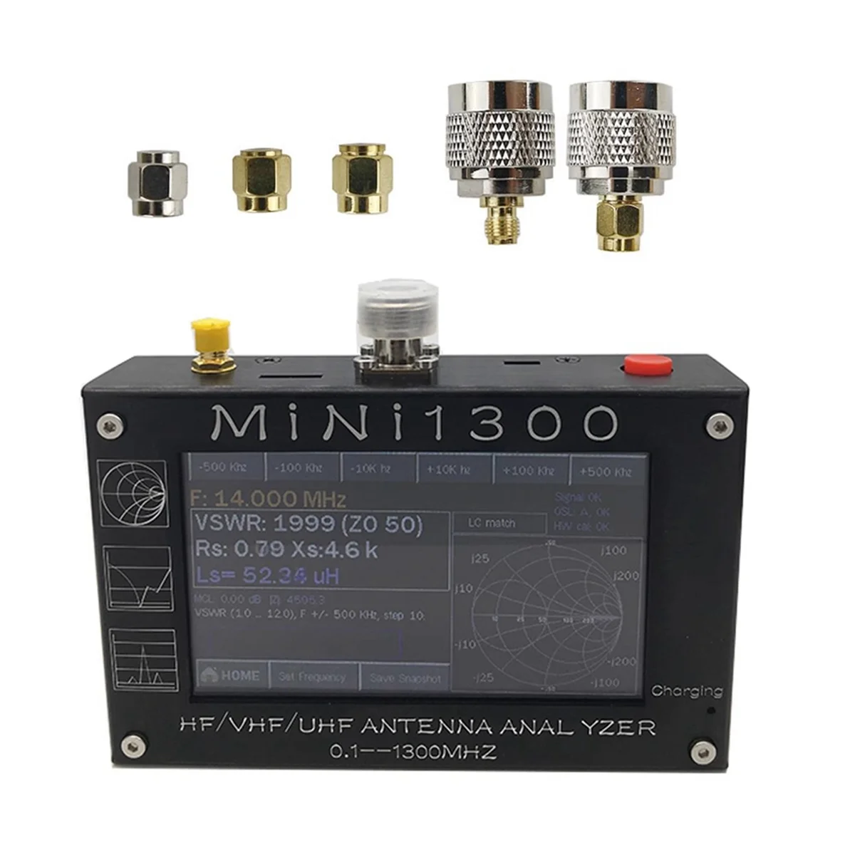 Mini-1300-Vector-Network-Analyzer-Portable-Standing-Wave-RF-Multimeter ...