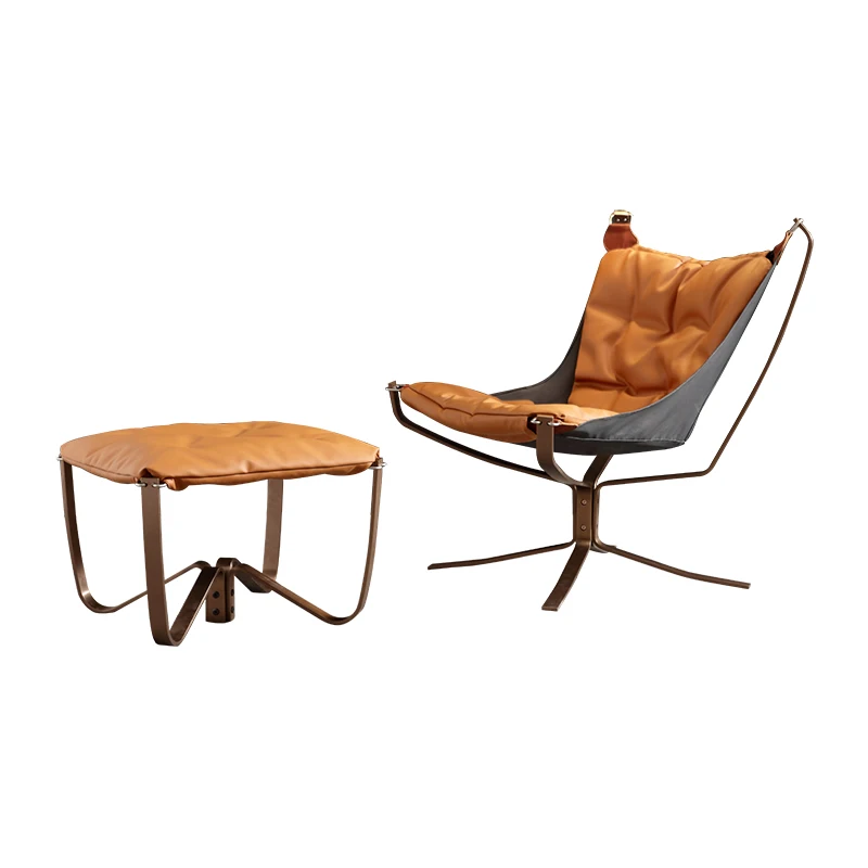 

Кресло-гамак одноместное железная кожа, Xl