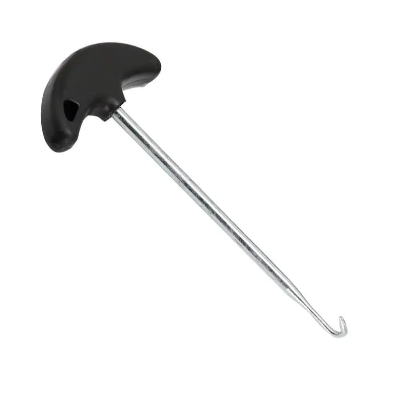 

Spring Puller Stainless Steel Exhaust Spring Puller 30 Degree Inclined Ergonomic Hooks Tool For Motorcycle Springs Removal