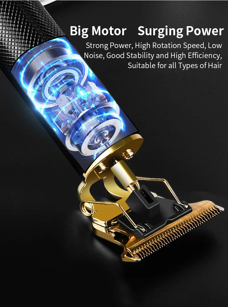 Hair Cutting Machine Hair Clippers Rechargeable Beard Shaver Professional Electric Trimmer for Men Barber