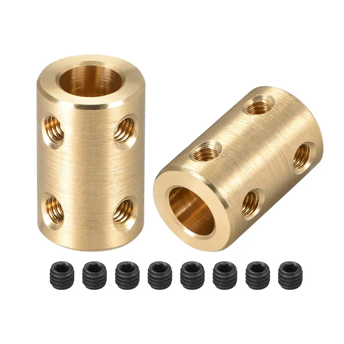 

Kidisoii 5mm to 8mm Bore Rigid Coupling Set Screw L22XD14 Copper,Shaft Coupler Connector,Motor Accessories,2pcs