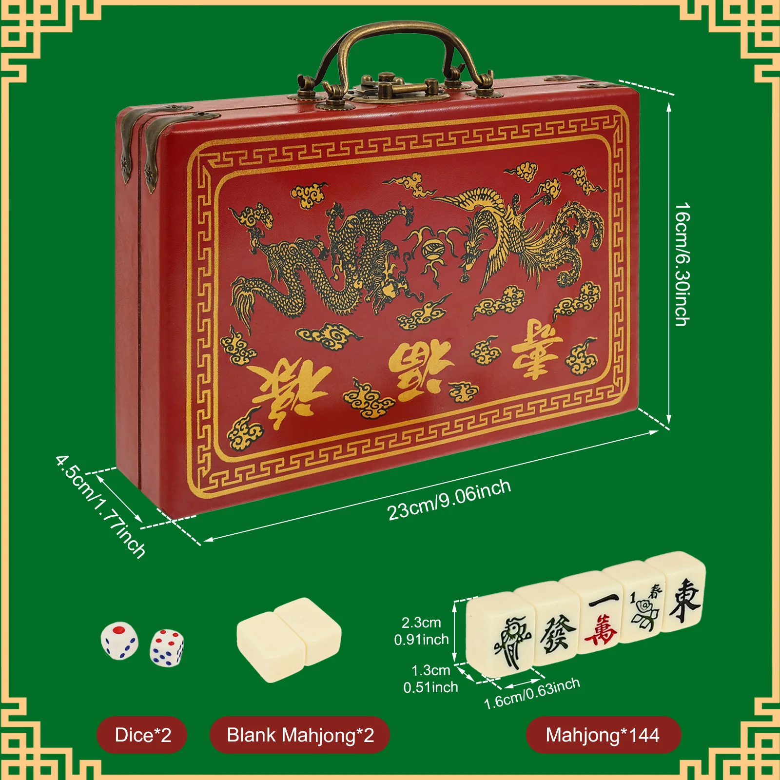 Mahjong Set in Blue Faux Leather Case – Tin Lizzies Mahjong Game
